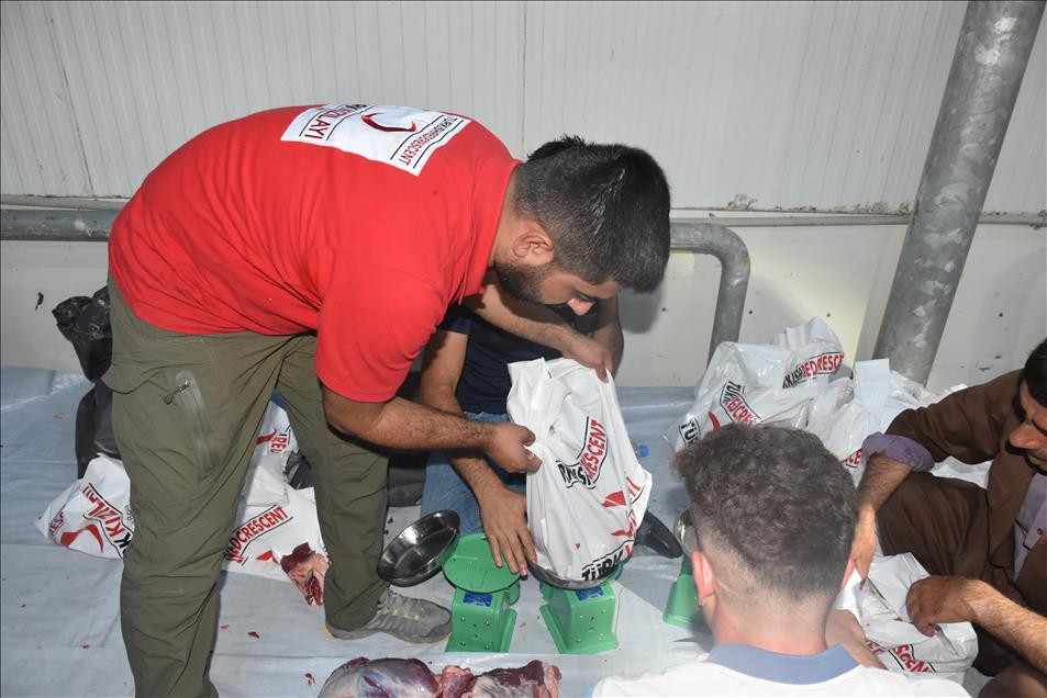 Türk Kızılayının Irak'taki kurban kesimleri