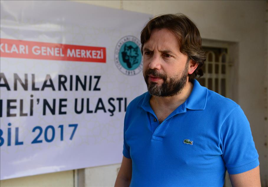 Türk Ocakları'ndan Irak'ta kurban kesimi ve dağıtımı