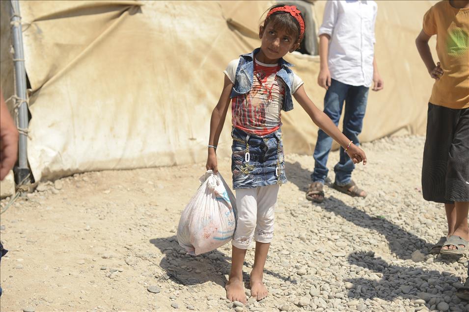 TDV Cerablus'ta bin 250 aileye kurban eti dağıttı