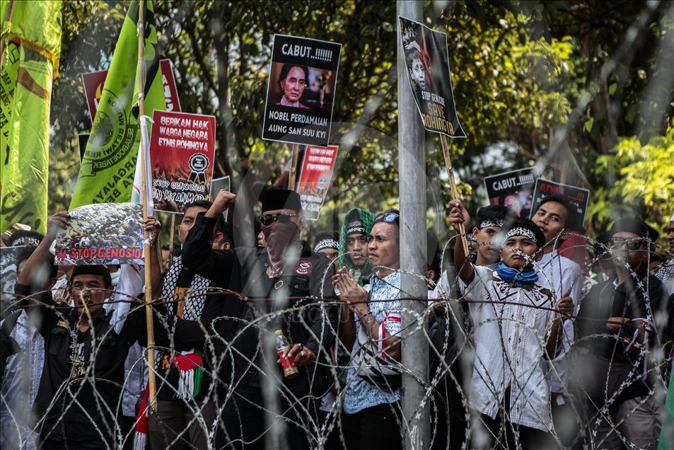 Demo Ormas Islam soal Rohingya