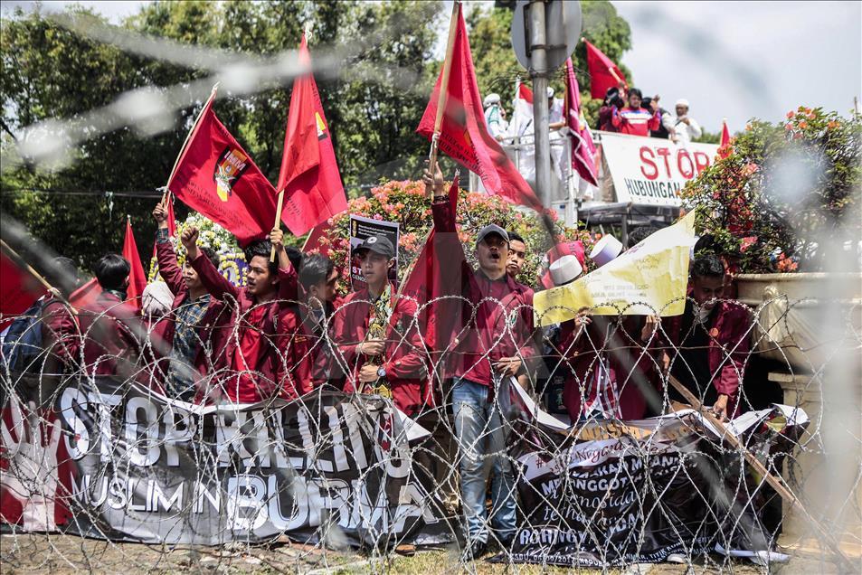 Demo Ormas Islam soal Rohingya
