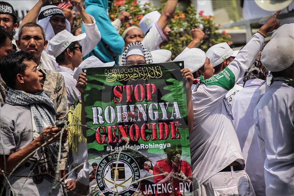 Demo Ormas Islam soal Rohingya