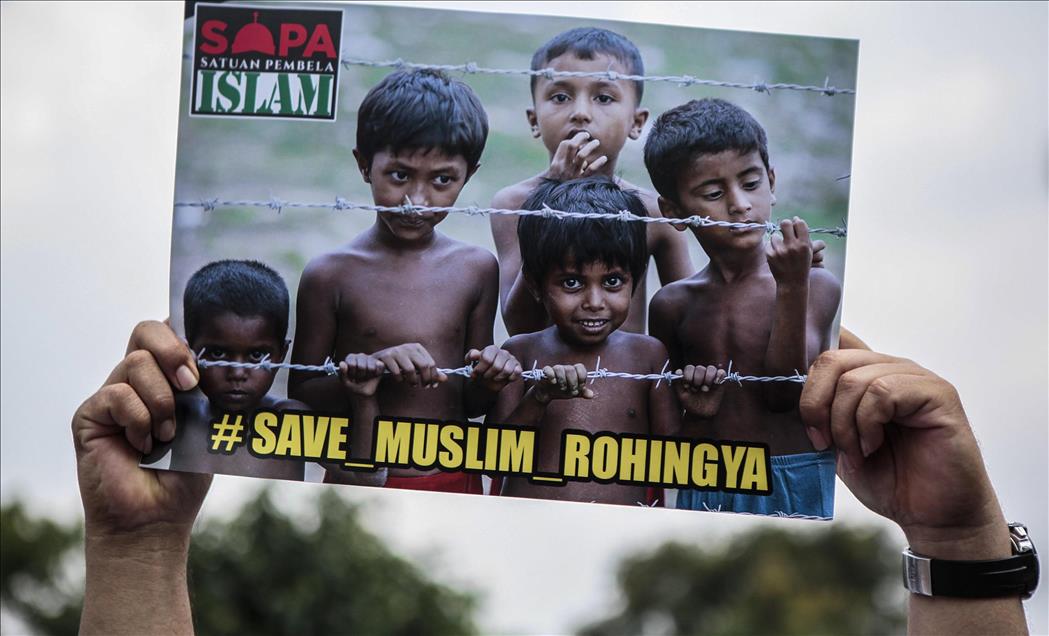 Demo Ormas Islam soal Rohingya