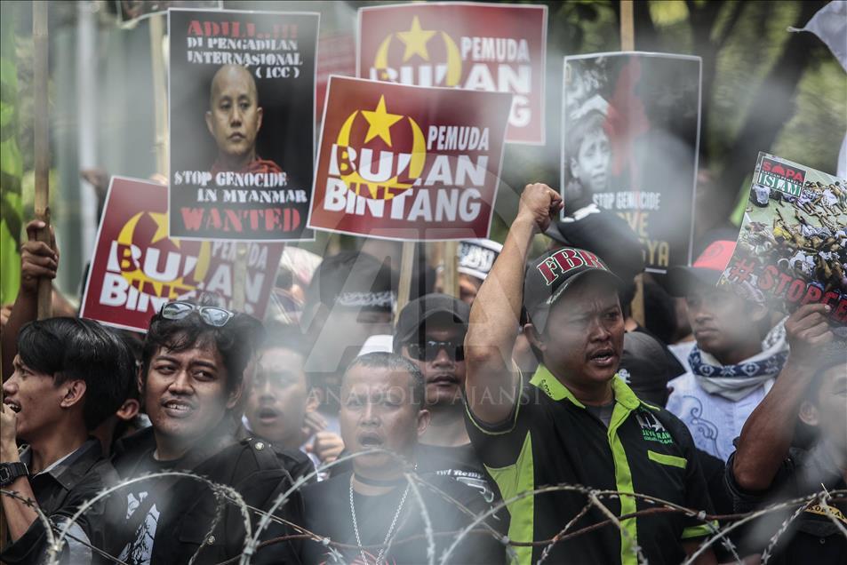 Demo Ormas Islam soal Rohingya