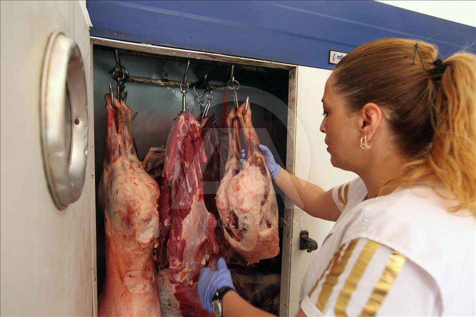 Samsunlu kadınların et ürünleri "kasap Gülten"den