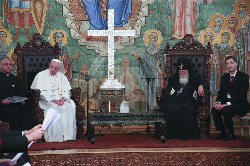 Visita del papa a Georgia