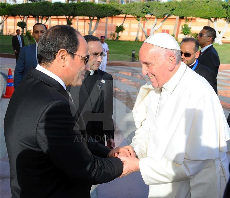 Visita del papa a Egipto