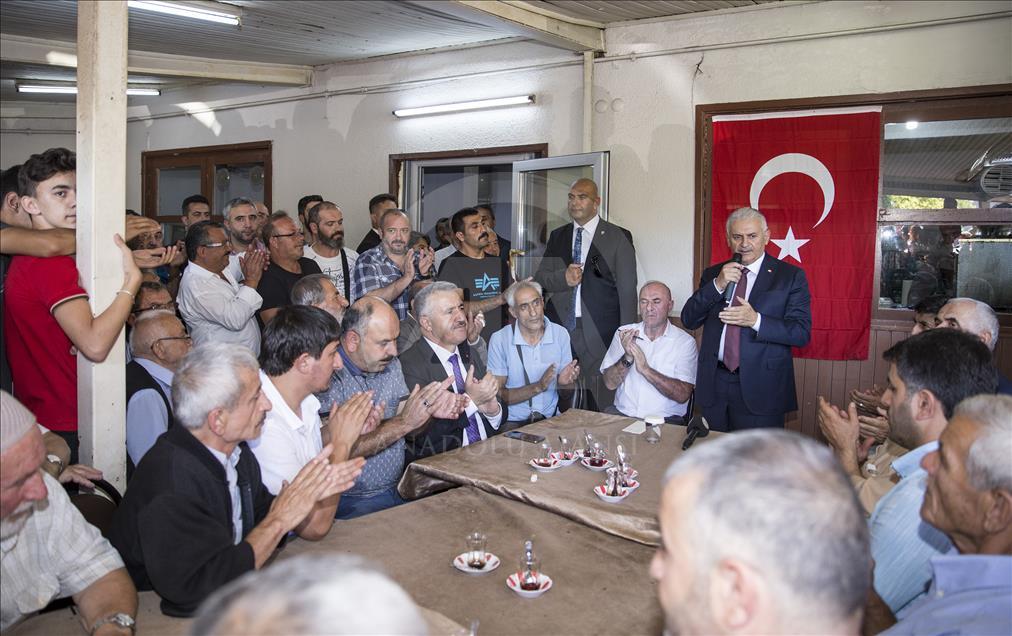 Başbakan Binali Yıldırım İstanbul'da