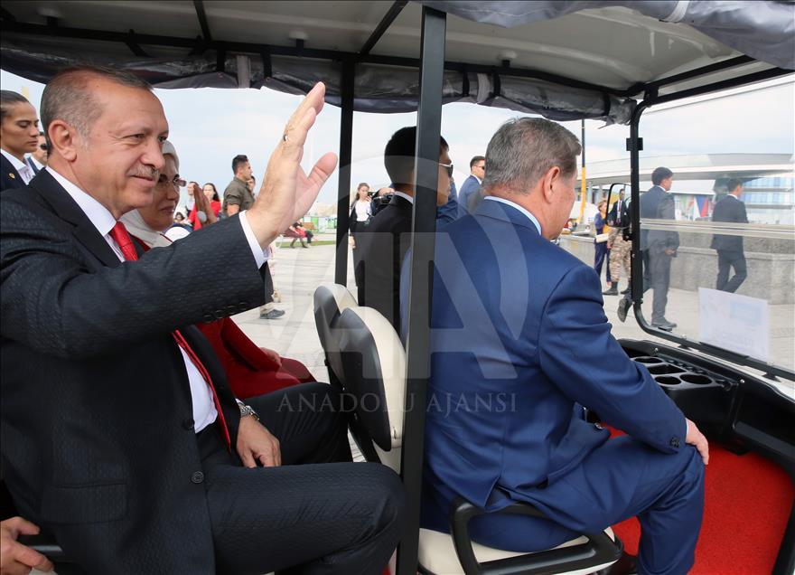 Cumhurbaşkanı Erdoğan, Kazakistan’da