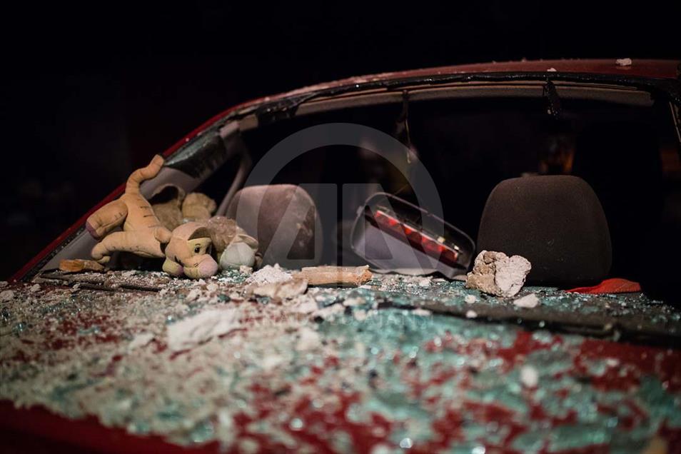 Destrucción en Juchitán, estado de Oaxaca