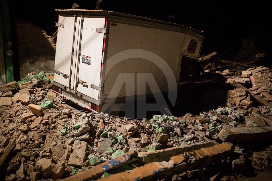 Mexico Earthquake aftermath