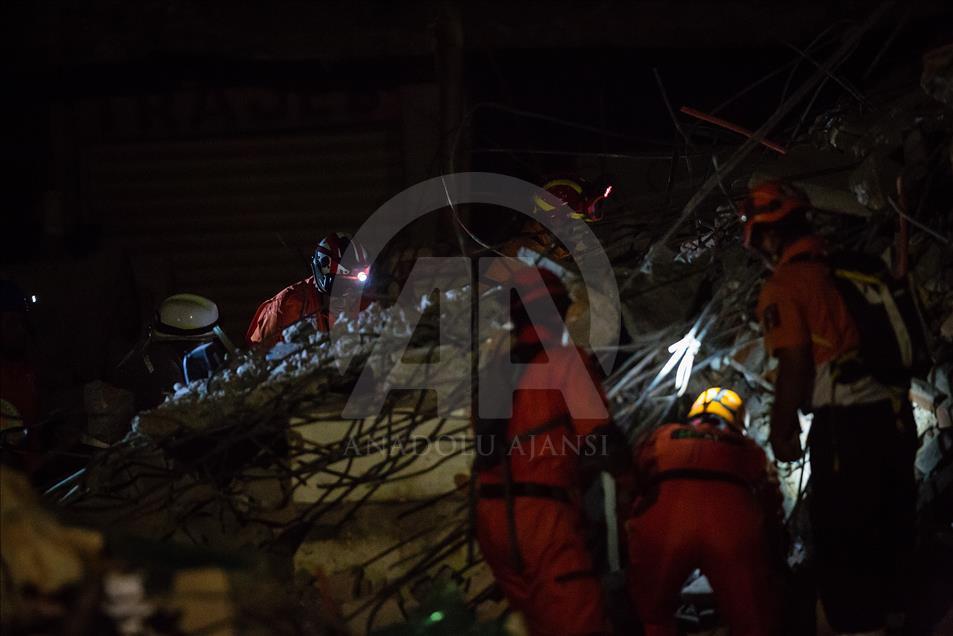 Mexico Earthquake aftermath