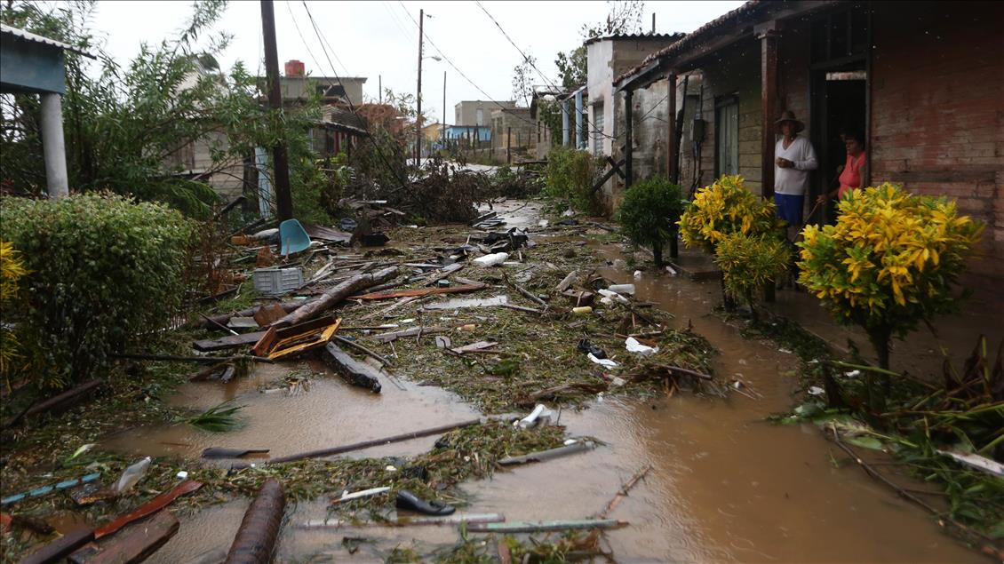 Kuba Da Irma Kasirgasi Anadolu Ajansi