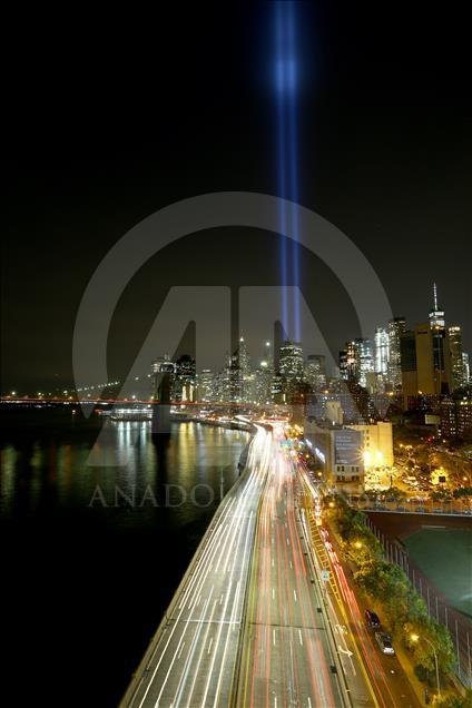 9/11 Memorial "Tribute in Light"