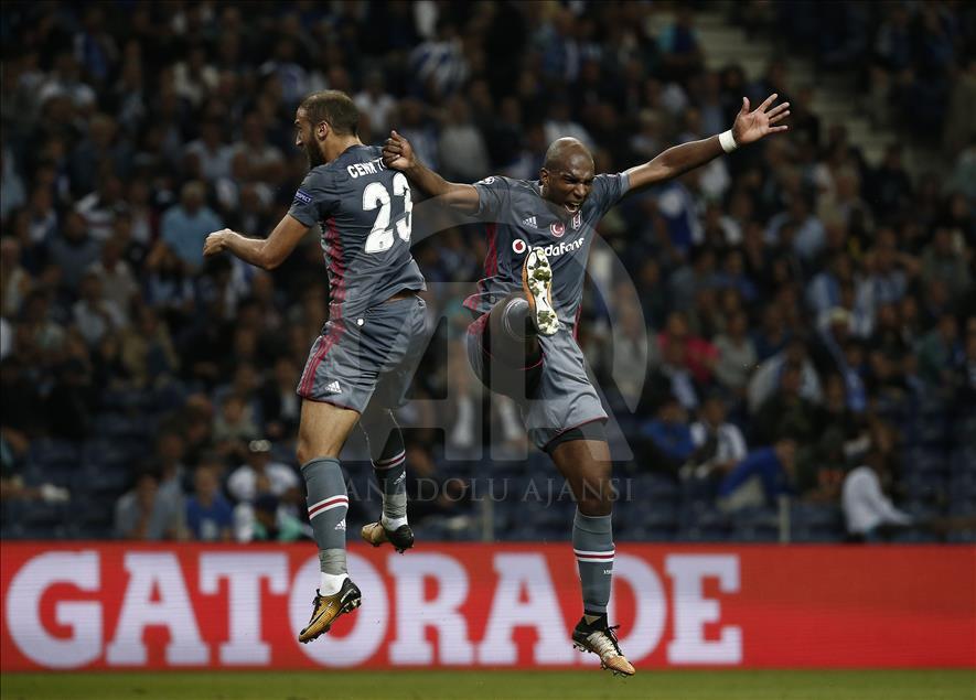 Porto vs Besiktas dalam pertandingan Liga Champions 2017