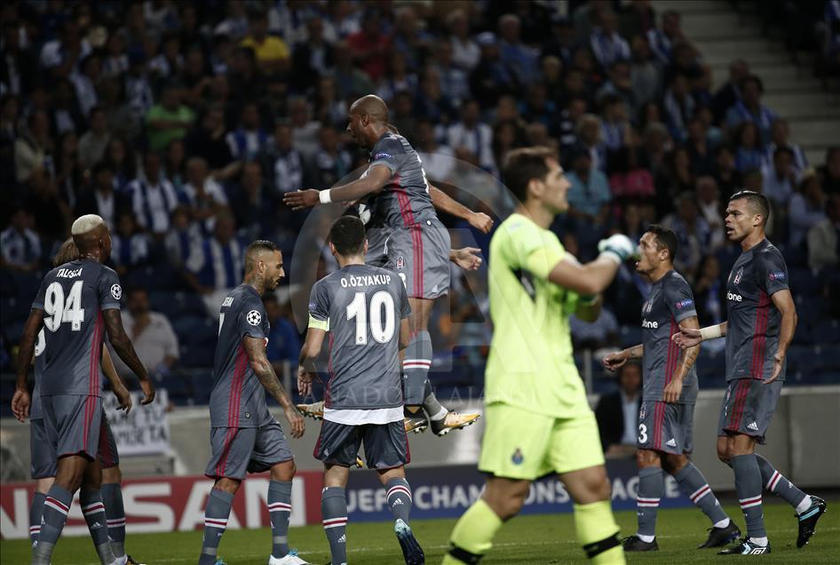 Porto vs Besiktas dalam pertandingan Liga Champions 2017