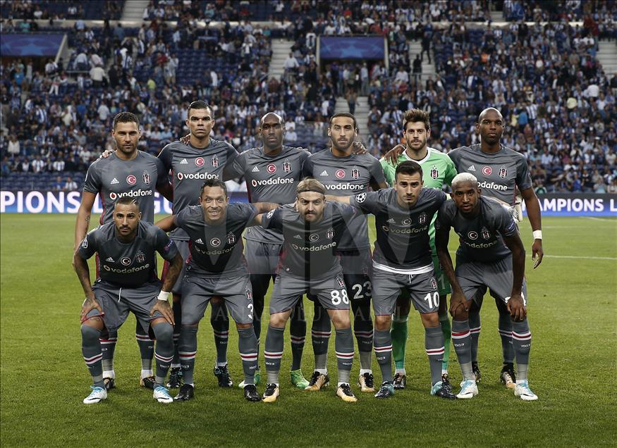Porto vs Besiktas dalam pertandingan Liga Champions 2017