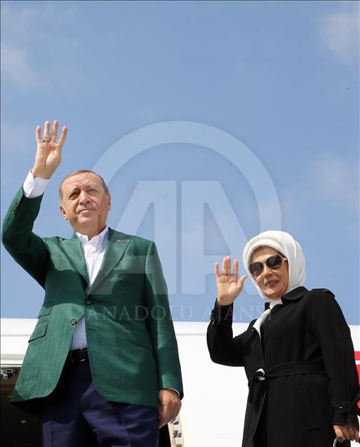 نشست خبری اردوغان در فرودگاه آتاتورک استانبول
