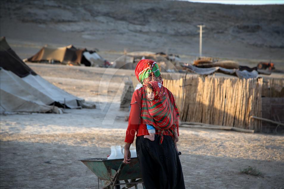 Nomadic life in Iran's northern Khorasan