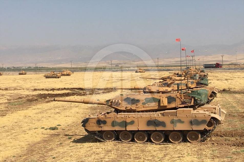 رزمایش نظامی ترکیه در منطقه جنوب شرق کشور