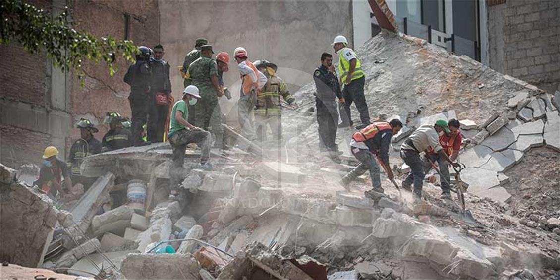 Sismo de magnitud 7.1 en la escala de Richter sacude el centro de México. 