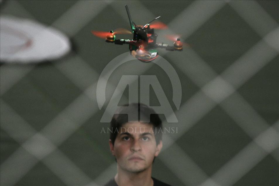 Sao Paulo'da Drone yarışı