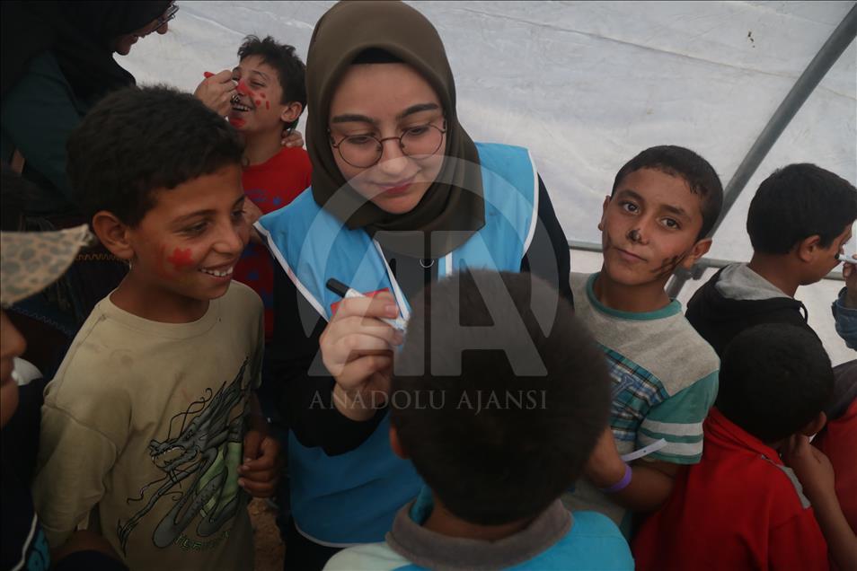Azaz 2017 Festival in Azaz town of Aleppo