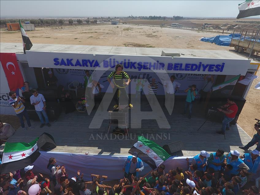 Azaz 2017 Festival in Azaz town of Aleppo