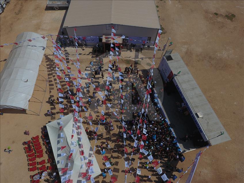 Azaz 2017 Festival in Azaz town of Aleppo