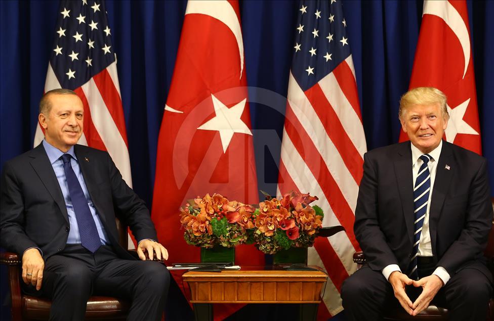 Sastanak u New Yorku: Recep Tayyip Erdogan - Donald Trump