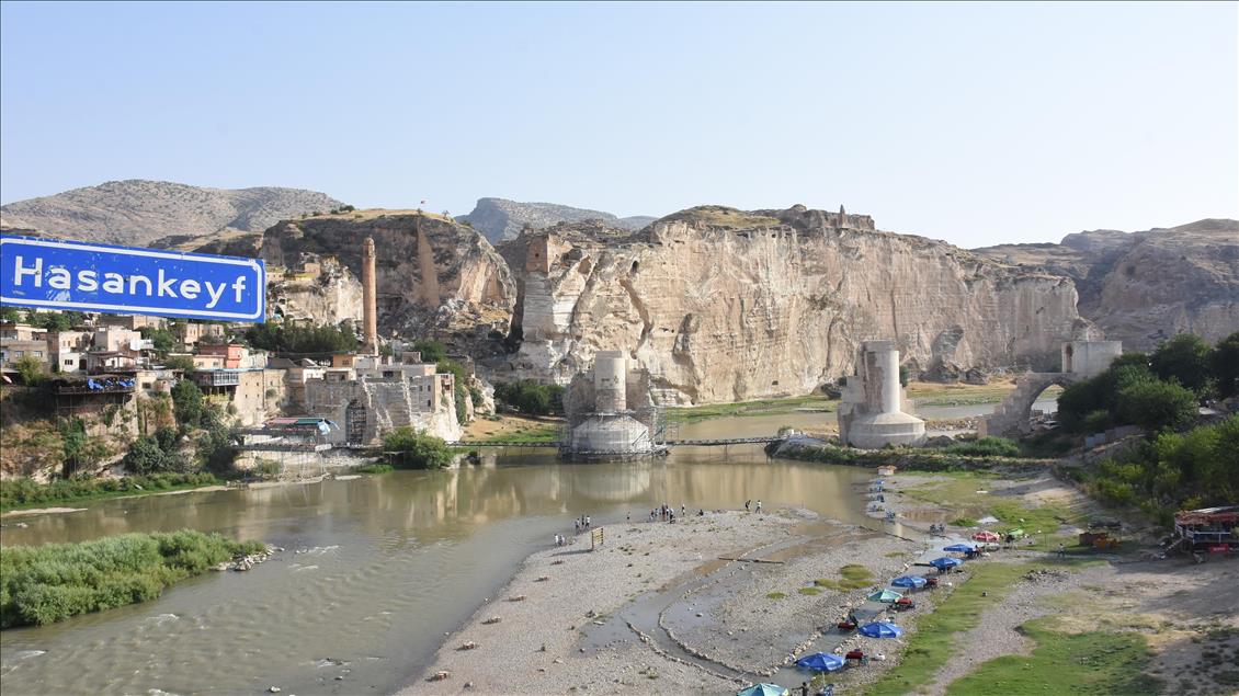 Hasankeyf'te 11 bin 500 yıllık yerleşim yeri bulundu