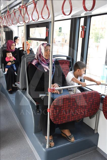 بلدية ولاية ملاطية التركية تطلق حافلات للسيدات فقط