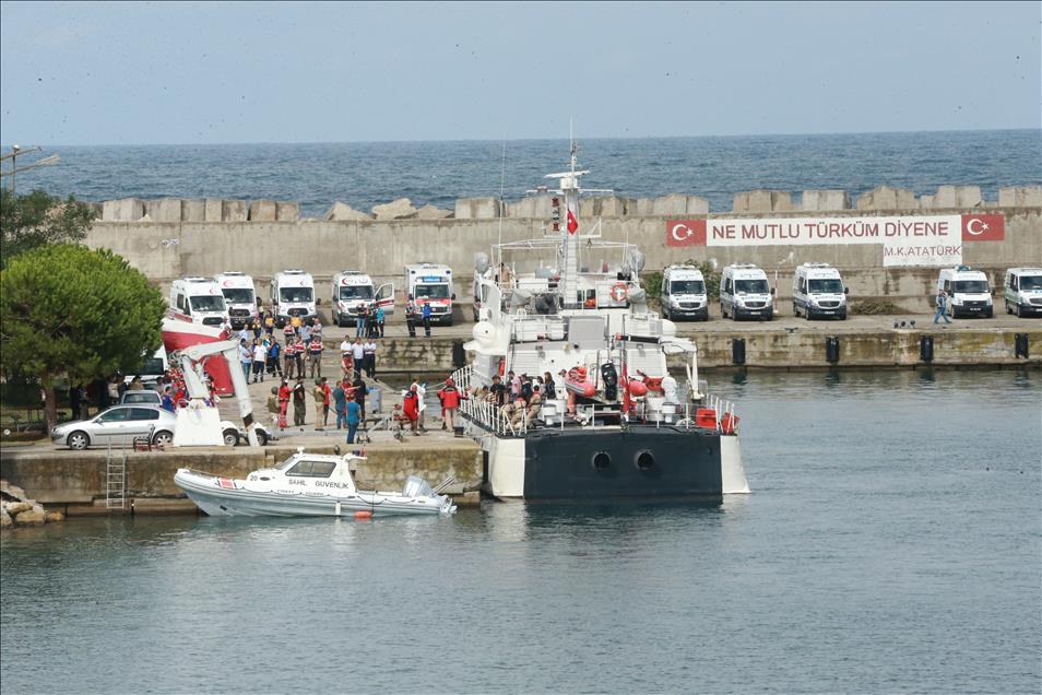 Kocaeli'de göçmenleri taşıyan tekne battı