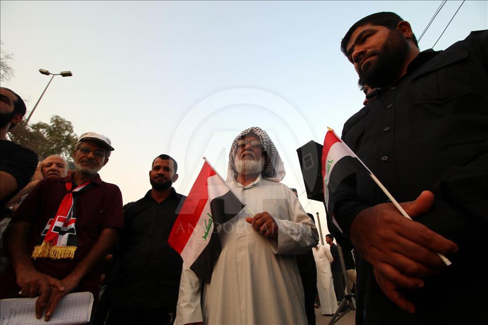 Basra'da IKBY referandumu protesto edildi