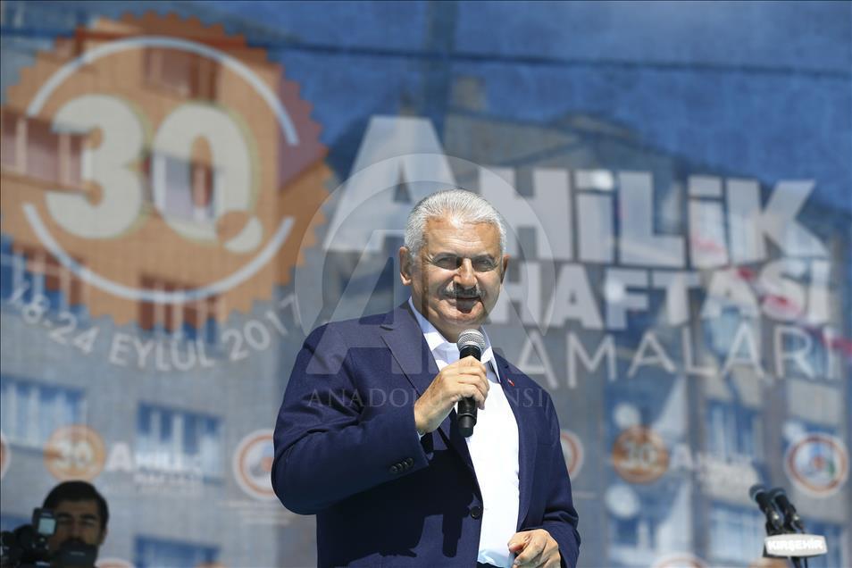 Başbakan Yıldırım, Kırşehir'de