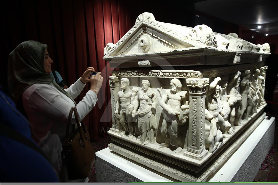 Sarcophagus of Heracles at Antalya Museum