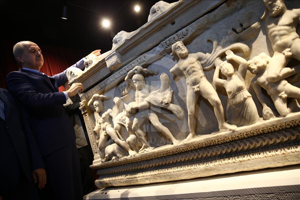 Sarcophagus of Heracles at Antalya Museum