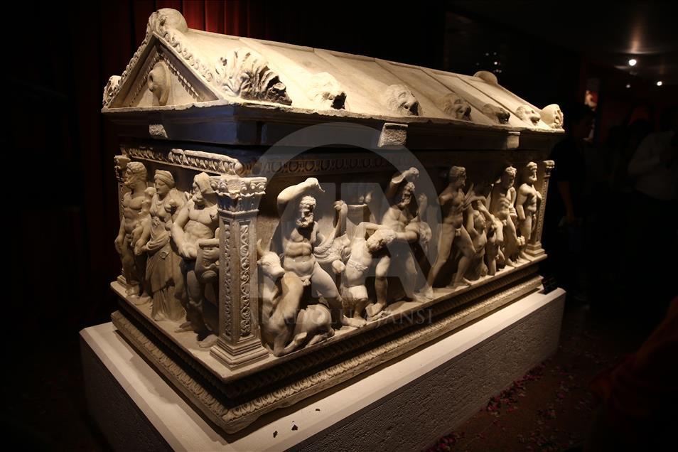 Sarcophagus of Heracles at Antalya Museum