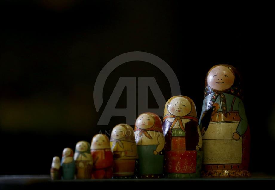 muñecas iconicas de la cultura rusa