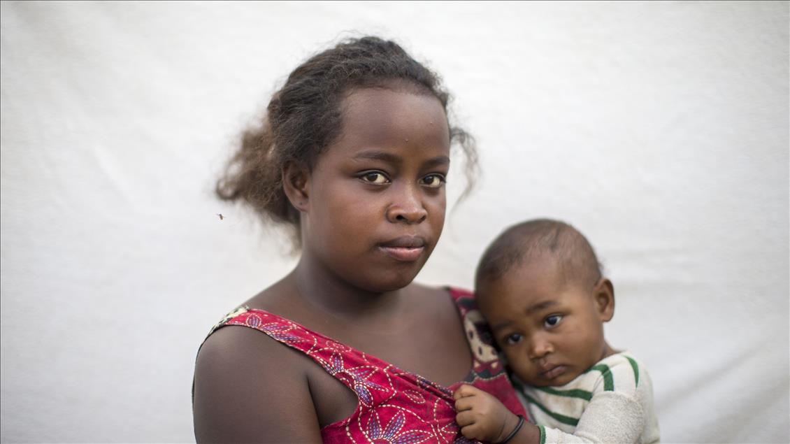 Teenage mothers in Madagascar