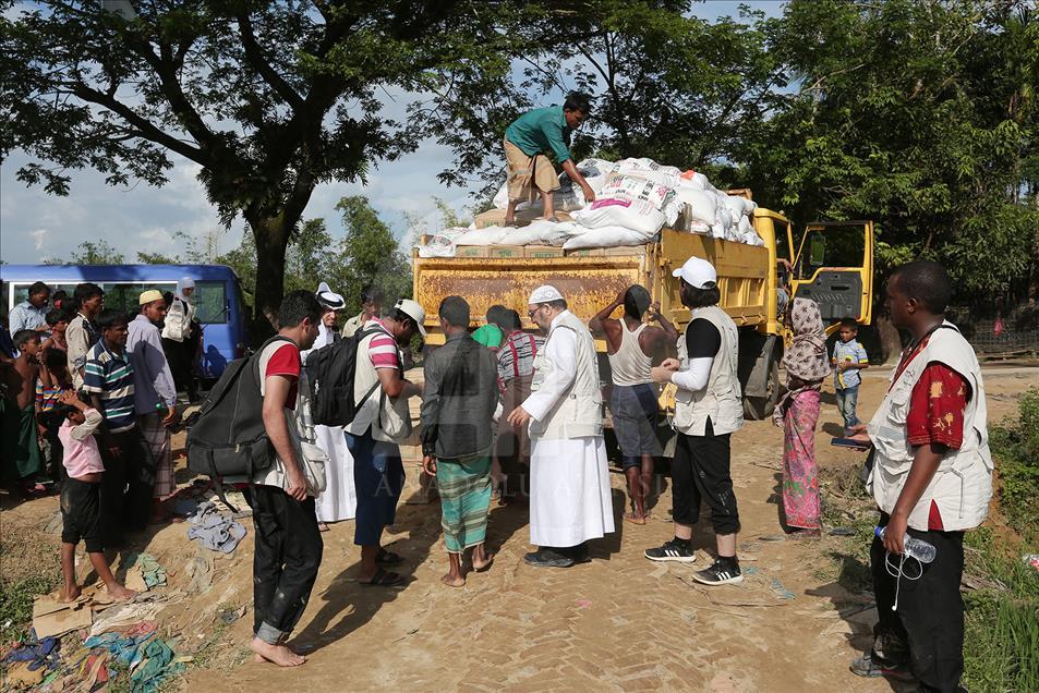 کمک‌های گسترده قطر به مسلمانان مظلوم میانمار