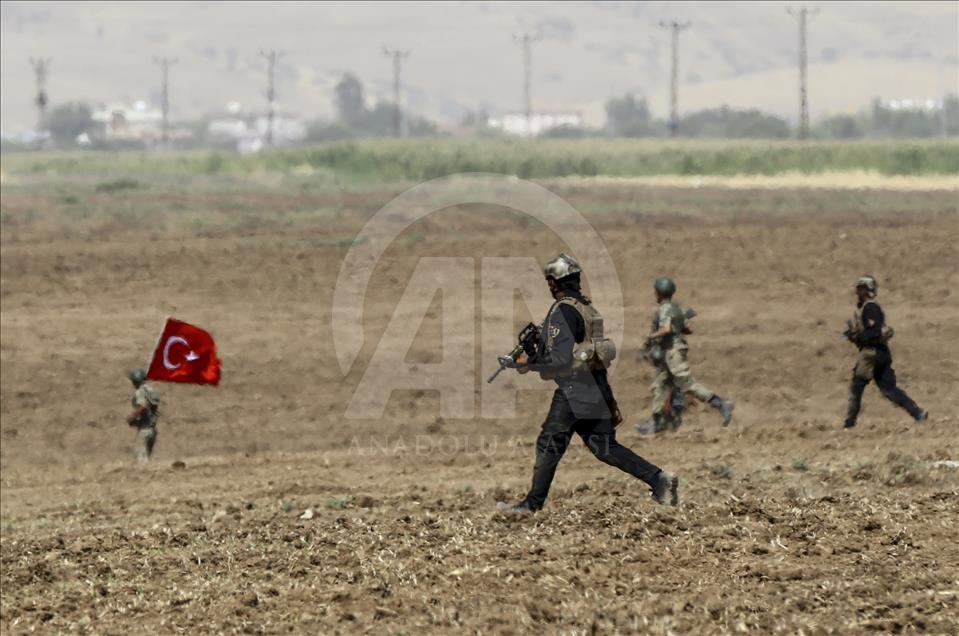 نهمین روز مانور نظامی ارتش ترکیه در منطقه سیلوپی-هابور