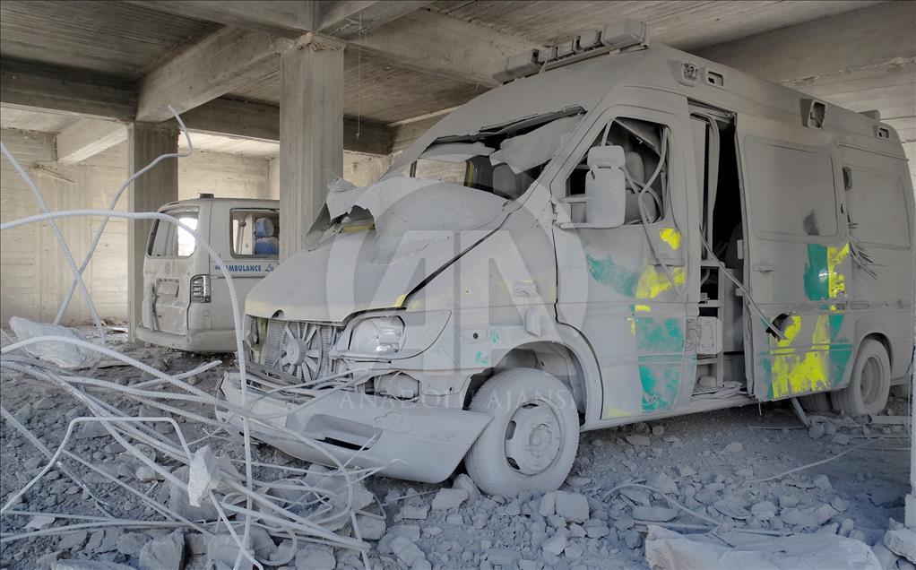 В Сирии продолжают бомбить зону деэскалации в Идлибе
