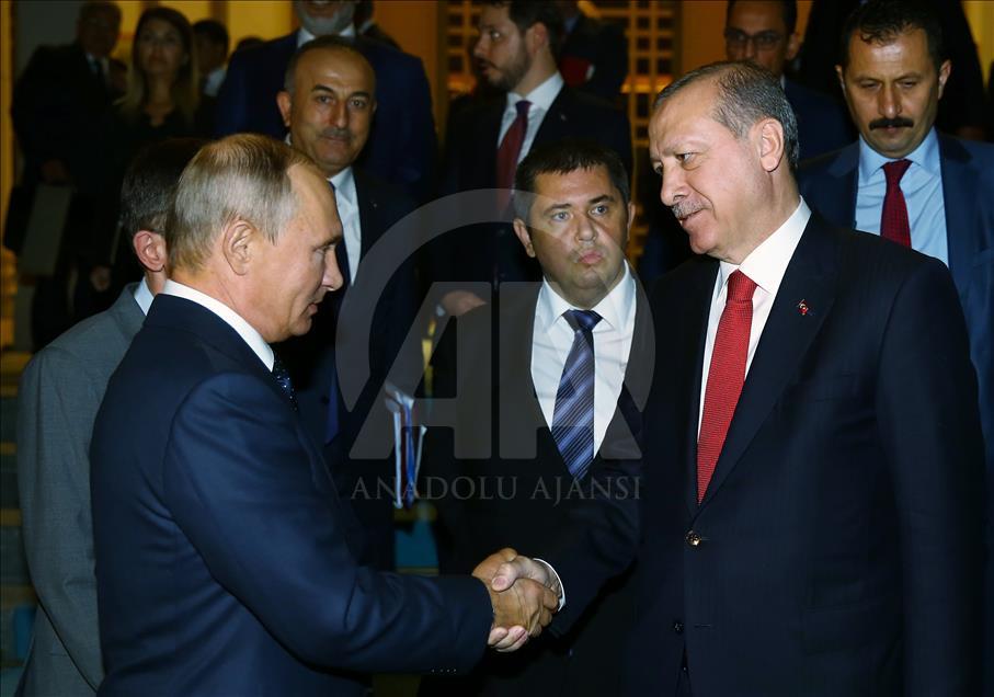 Erdoğan-Putin ortak basın toplantısı