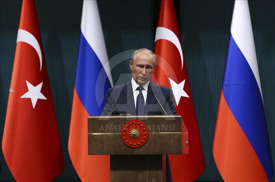 Erdoğan-Putin ortak basın toplantısı