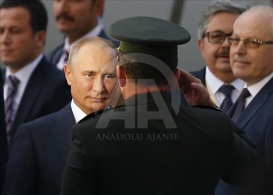 Rusya Devlet Başkanı Putin Ankara'da 
