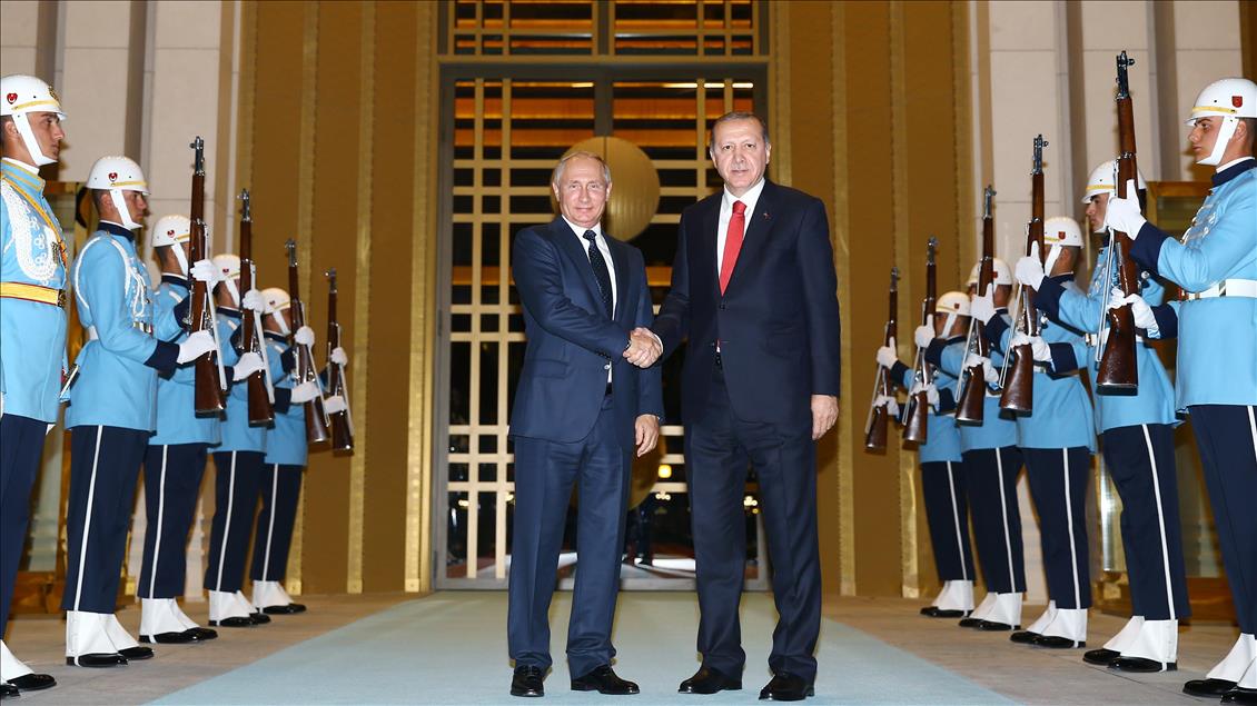 Rusya Federasyonu Devlet Başkanı Putin Ankara'da