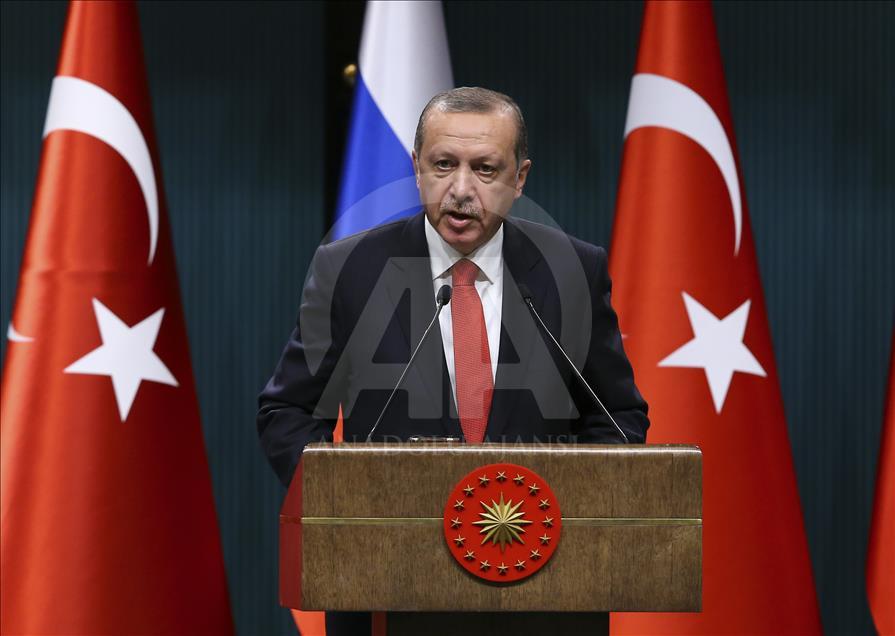 Erdoğan-Putin ortak basın toplantısı