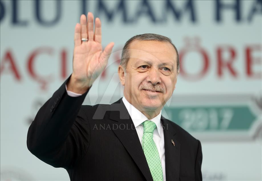 Recep Tayyip Erdoğan Anadolu İmam Hatip Lisesi Açılış Töreni
