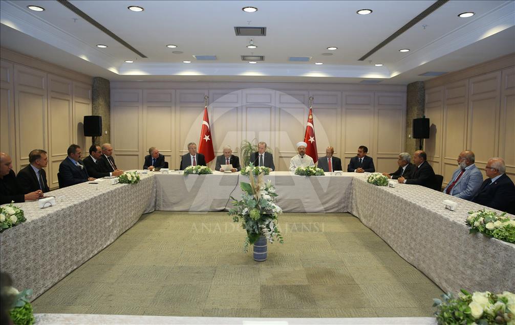 Cumhurbaşkanı Erdoğan İstanbul'da